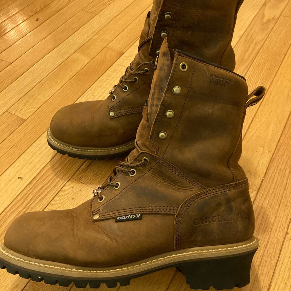 Carolina logger boots. Size 11.5 E